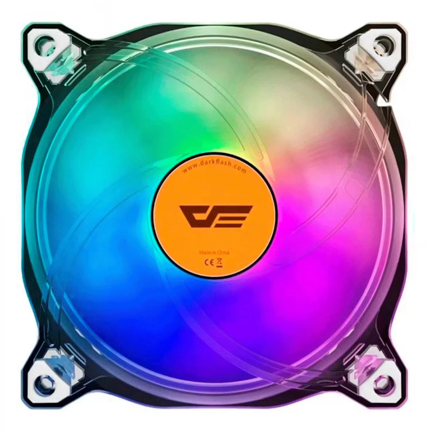Acessório · Aigo-E-Darkflash Cooler Fan para Gabinete darkFlash CF8 Pro ARGB - Preto
