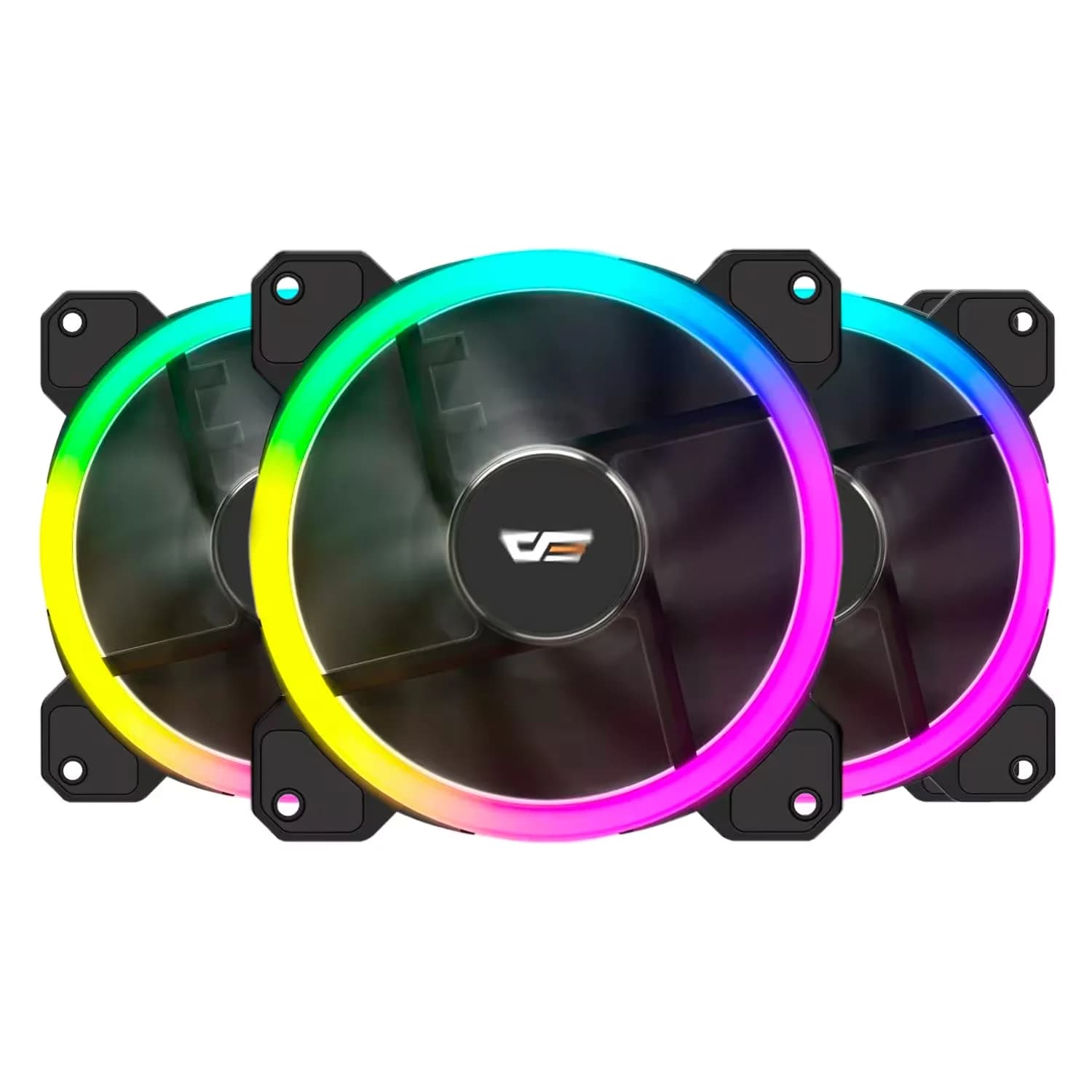 Acessório · Aigo-E-Darkflash Cooler Fan para Gabinete darkFlash DR11 ARGB 3 em 1 - Preto