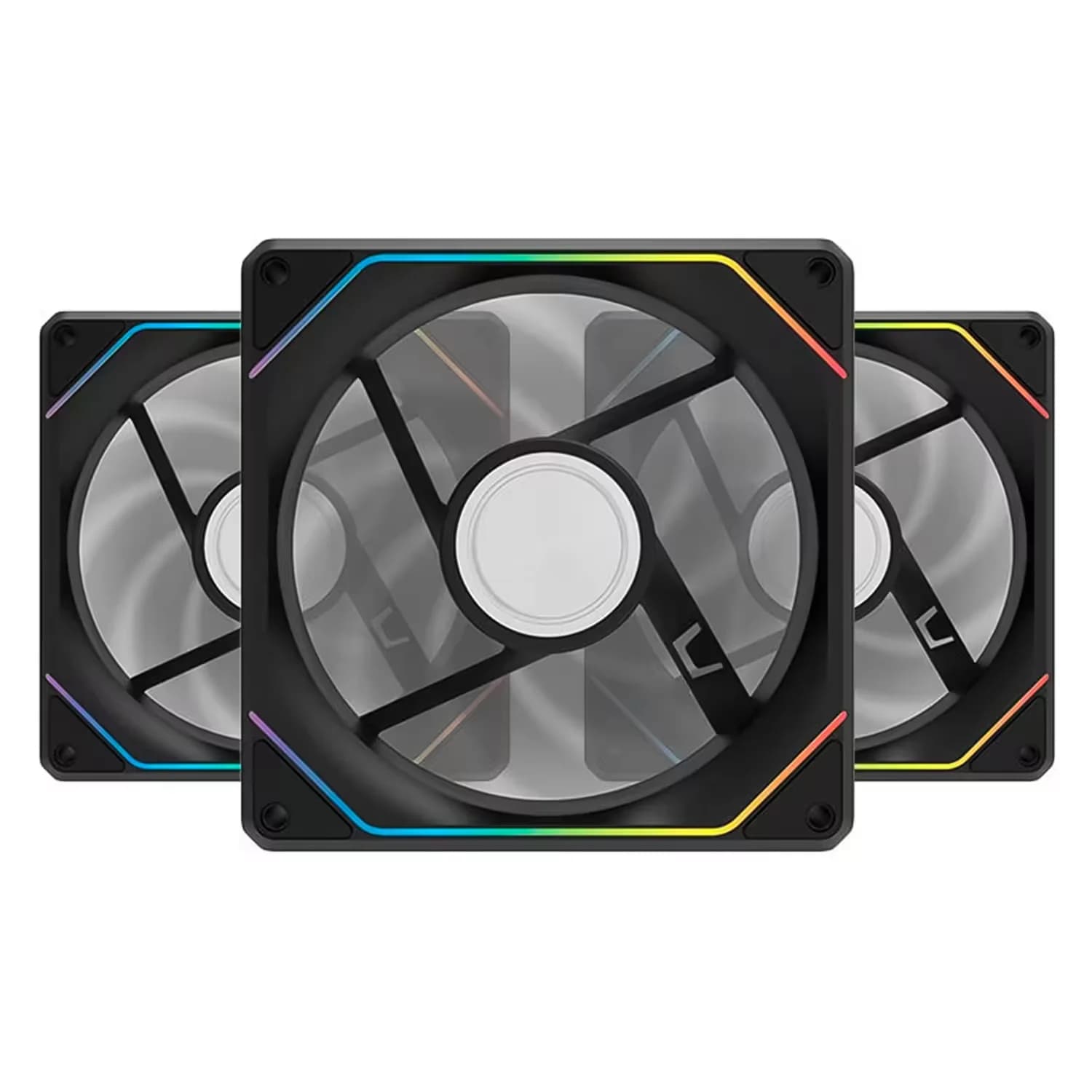 Acessório · Aigo-E-Darkflash Cooler Fan para Gabinete darkFlash G16 120mm RGB 3 em 1 - Preto