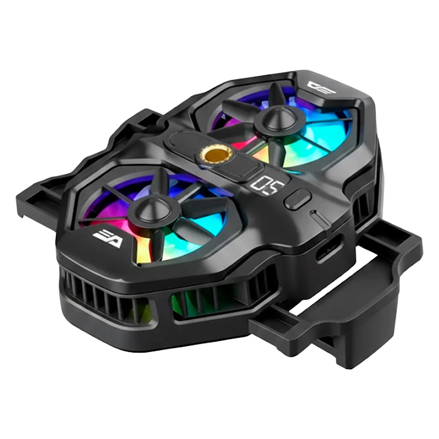 Aigo-E-Darkflash Cooler para Smartphone darkFlash DF-GSDMC102 RGB - Preto