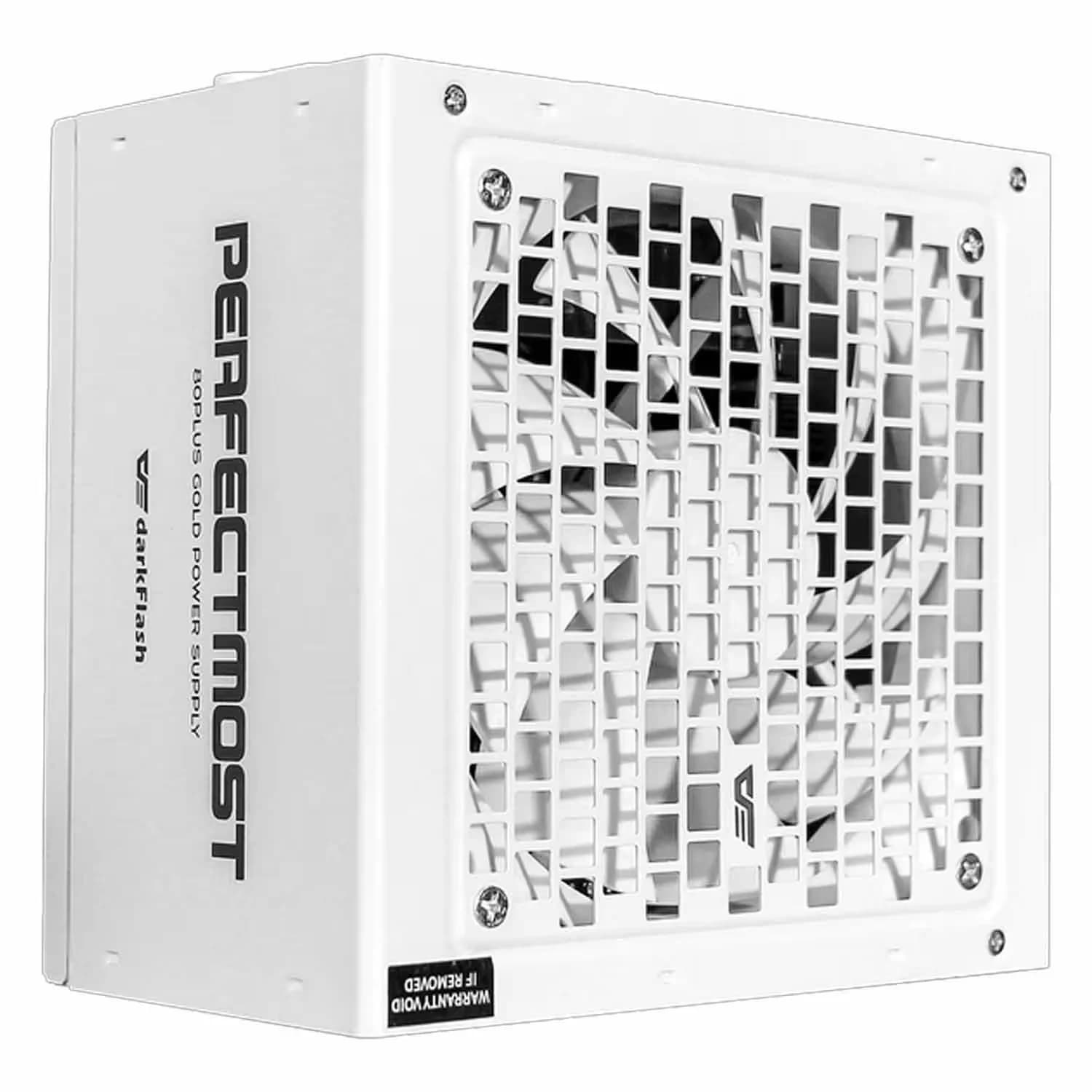 Aigo-E-Darkflash Fonte darkFlash PMT750 ATX 750W 80 Plus Gold PFC Ativo Full Modular Bivolt - Branco