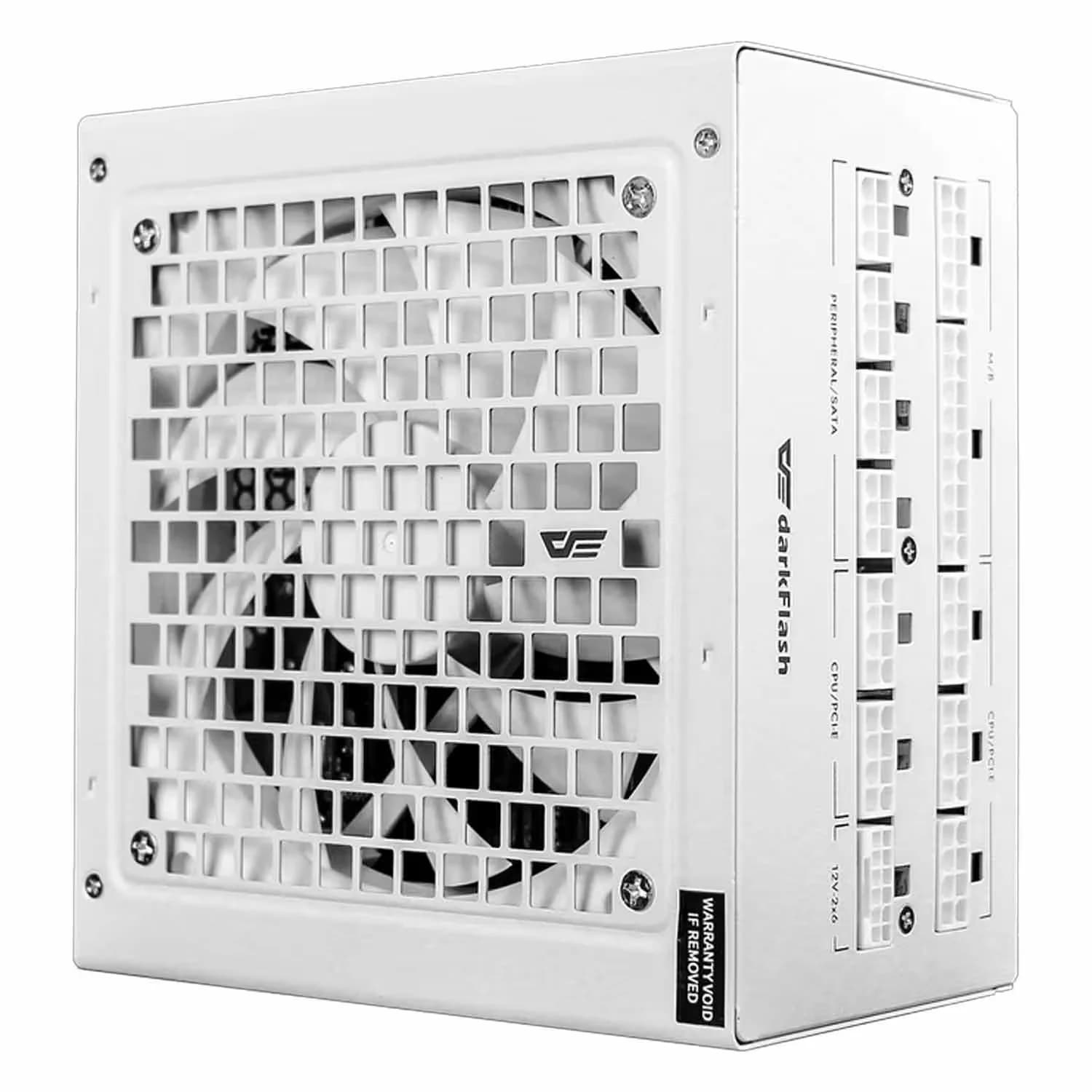Aigo-E-Darkflash Fonte darkFlash PMT850 ATX 850W 80 Plus Gold PFC Ativo Full Modular Bivolt - Branco