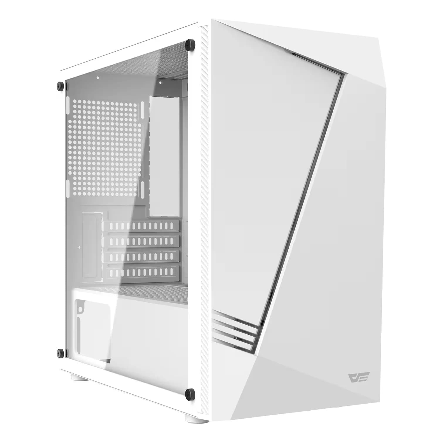 Acessório · Aigo-E-Darkflash Gabinete Gamer Aigo Darkflash AL390 ARGB Mid Tower - Branco