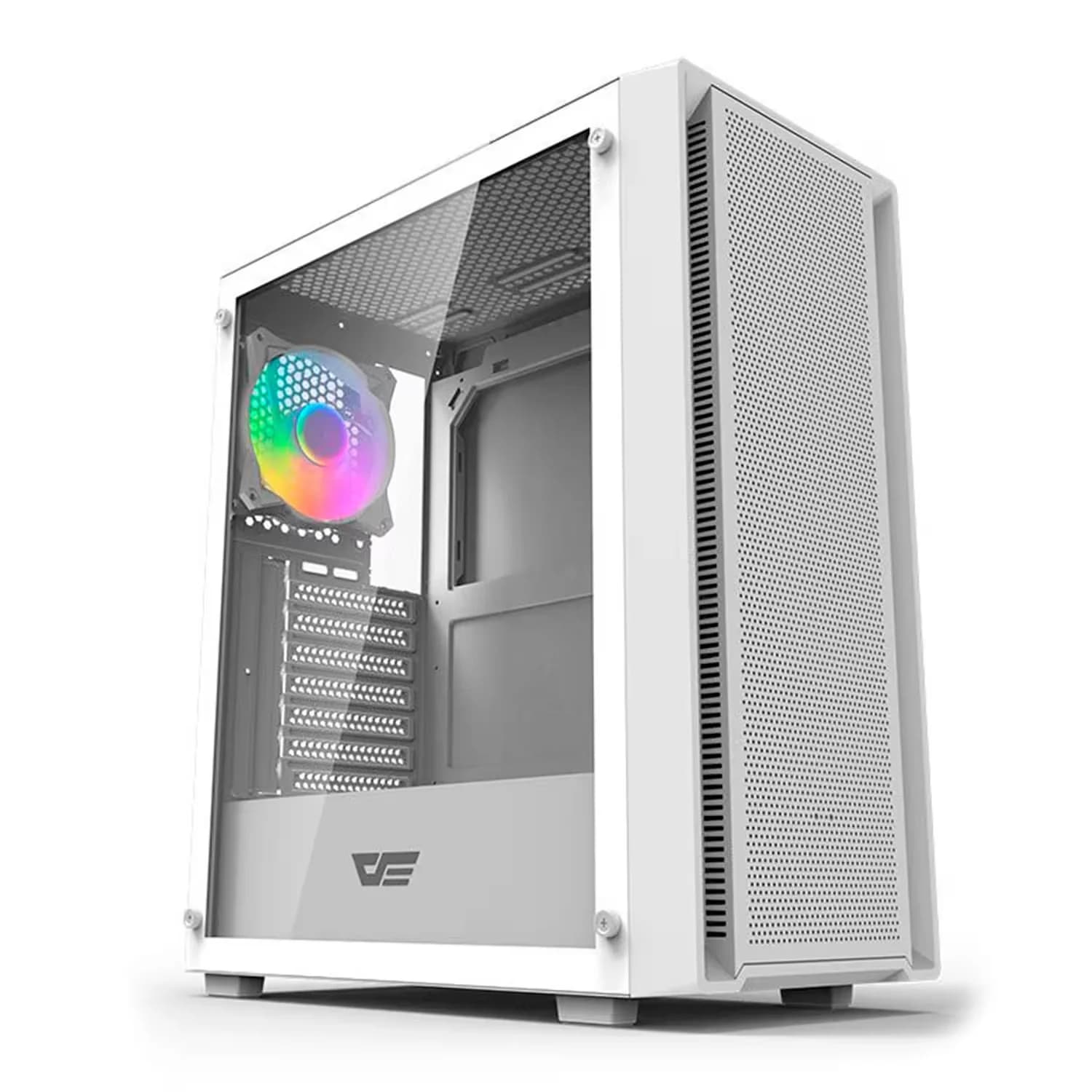 Acessório · Aigo-E-Darkflash Gabinete Gamer Aigo Darkflash DK353 RGB Mid Tower - Branco
