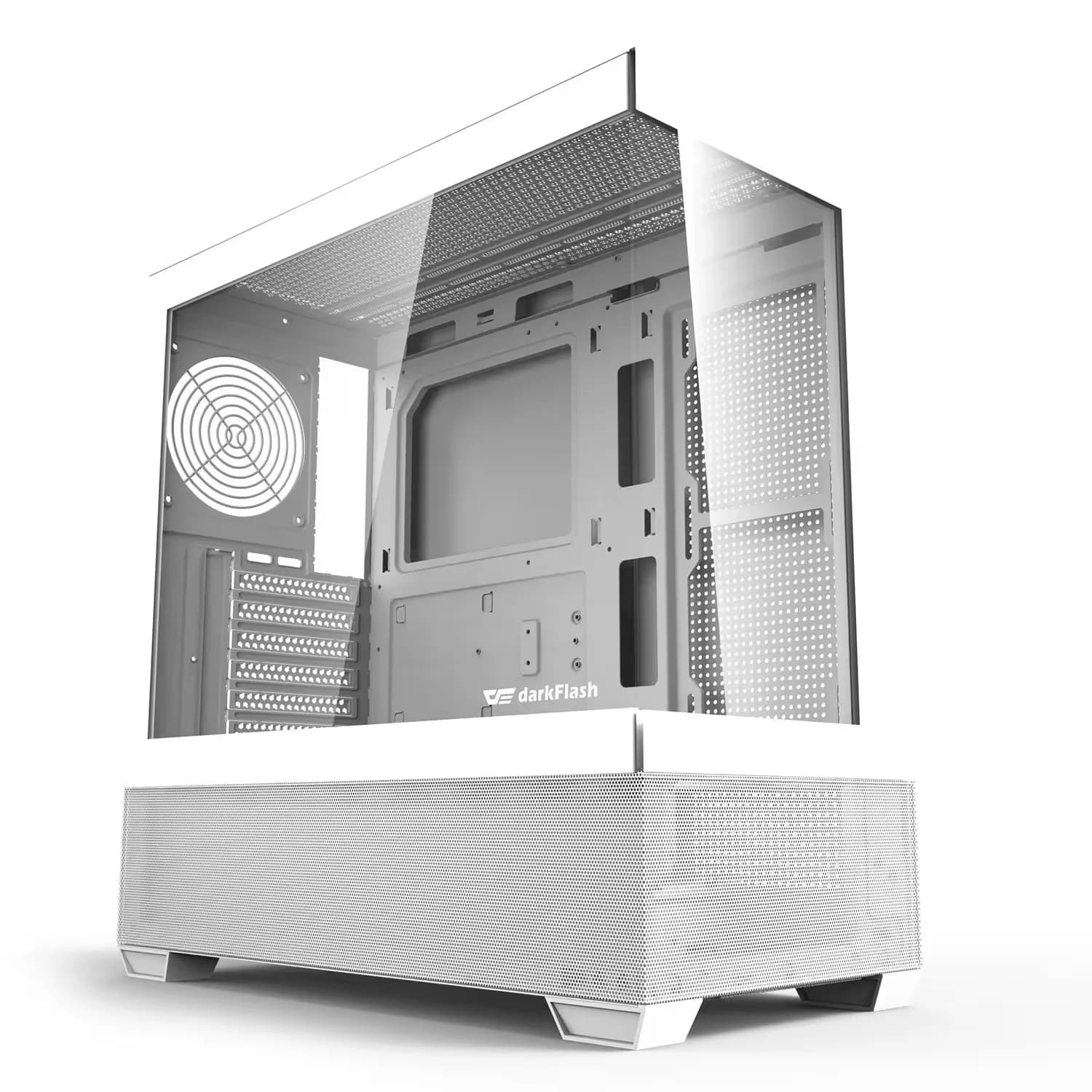 Acessório · Aigo-E-Darkflash Gabinete Gamer Aigo Darkflash DS900 Air Mid Tower - Branco