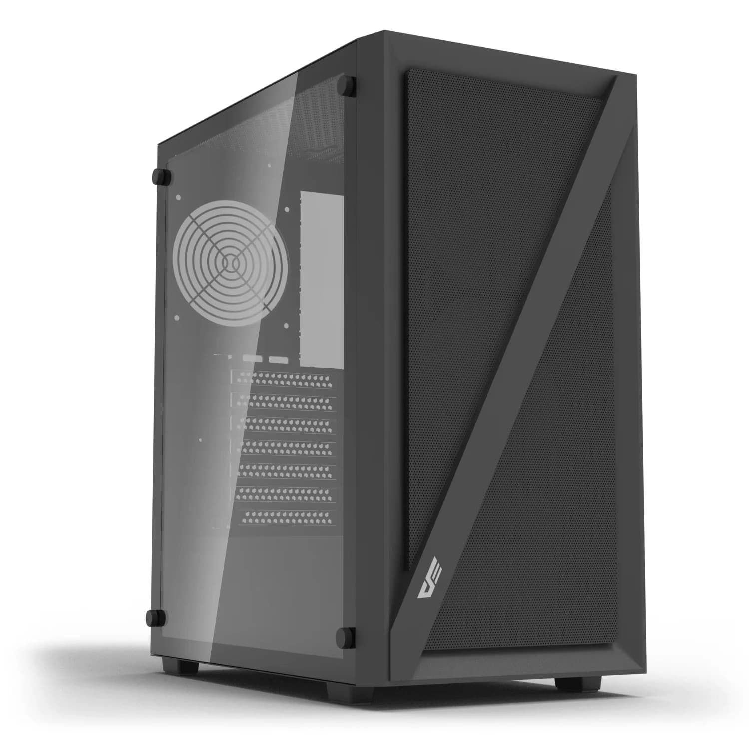 Acessório · Aigo-E-Darkflash Gabinete Gamer darkFlash DK260 Air Mesh Mid Tower - Preto