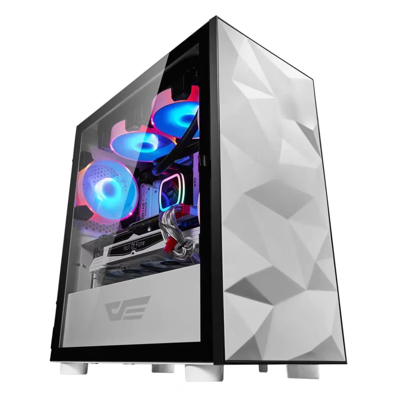 Acessório · Aigo-E-Darkflash Gabinete Gamer darkFlash DLM 21 Mesh Mid Tower - Branco