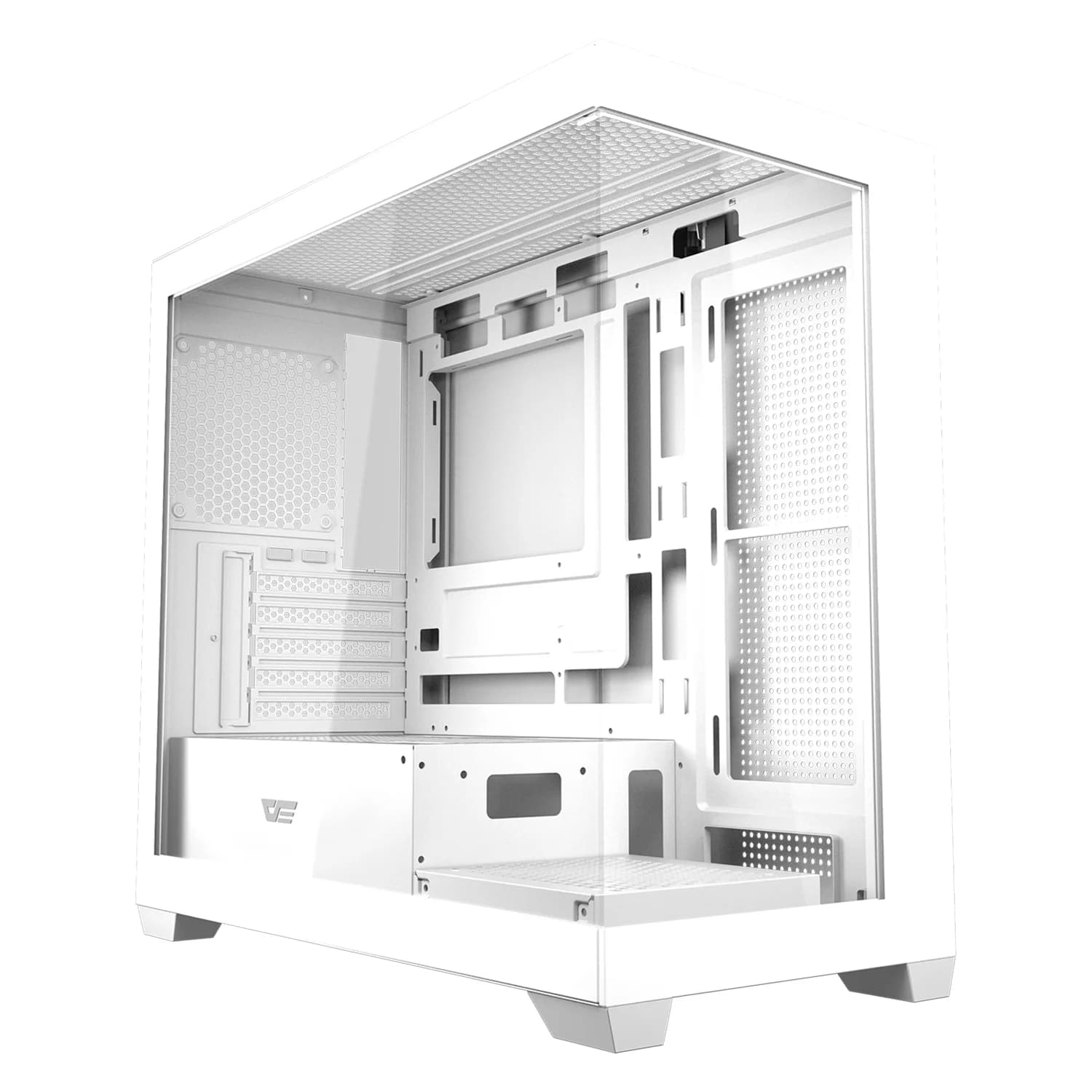Acessório · Aigo-E-Darkflash Gabinete Gamer DarkFlash DS900M Mini Tower - Branco