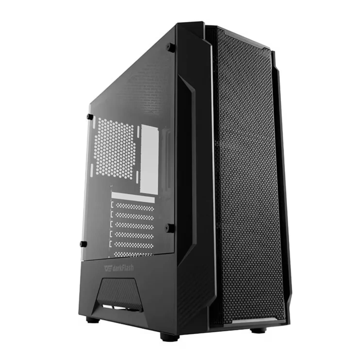 Acessório · Aigo-E-Darkflash Gabinete Gamer Darkflash LEO - Preto