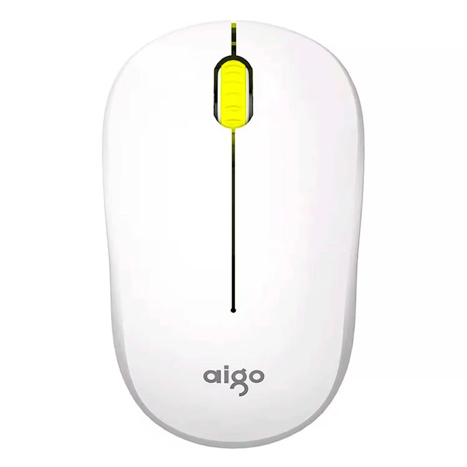 Aigo-E-Darkflash Mouse Aigo M35 1600 DPI Sem Fio - Branco