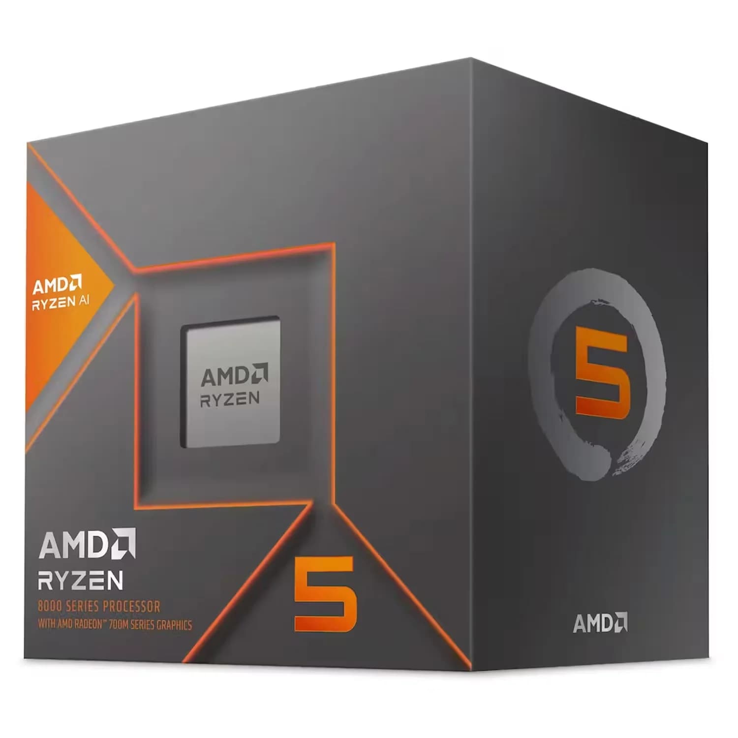 Acessório · AMD Processador AMD Ryzen 5 8600G Socket AM5 6 Core 12 Threads 3.4GHz e 5.0GHz Turbo Cache 22MB