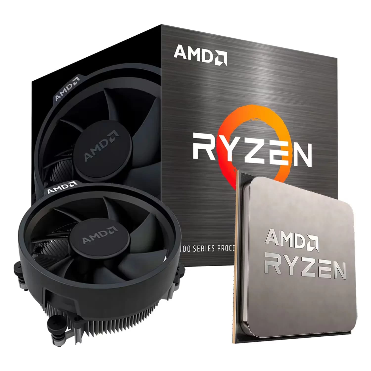 Acessório · AMD Processador AMD Ryzen 7 5700 Socket AM4 8 Core 16 Threads 3.7GHz e 4.6GHz Turbo Cache 20MB