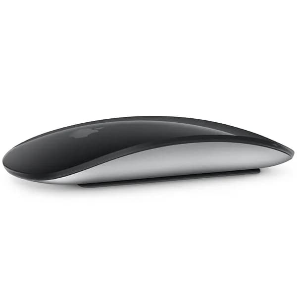 Apple Mouse Sem Fio Apple Magic Mouse A3204 MXK63AM com Bluetooth - Preto Prata