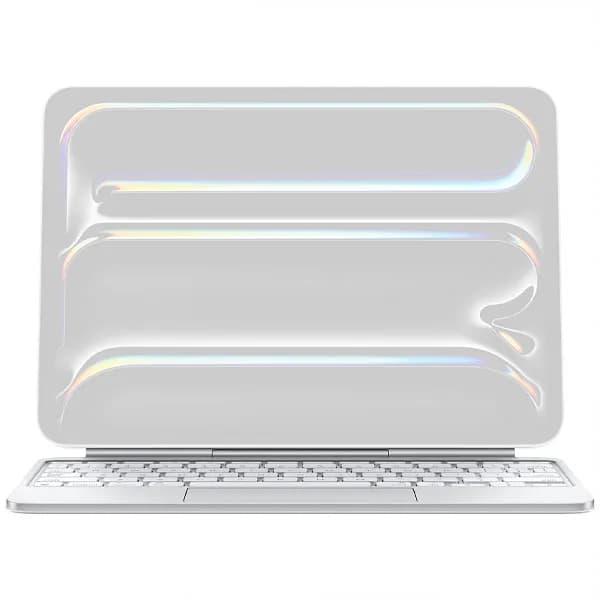 Apple Teclado Apple Magic Keyboard A2975 MWR03LL para iPad Pro de 11" (M5) - Branco (Inglês)