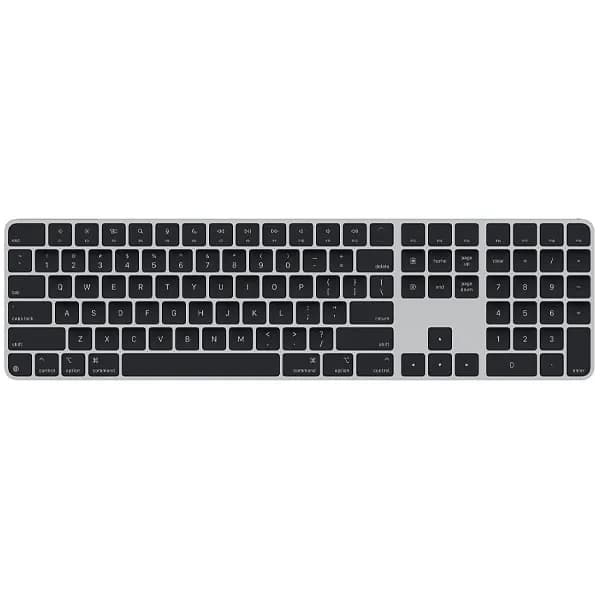 Apple Teclado Sem Fio Apple Magic Keyboard with Touch ID and Numeric Keypad A3119 MXK73LL Inglês com Bluetooth - Branco