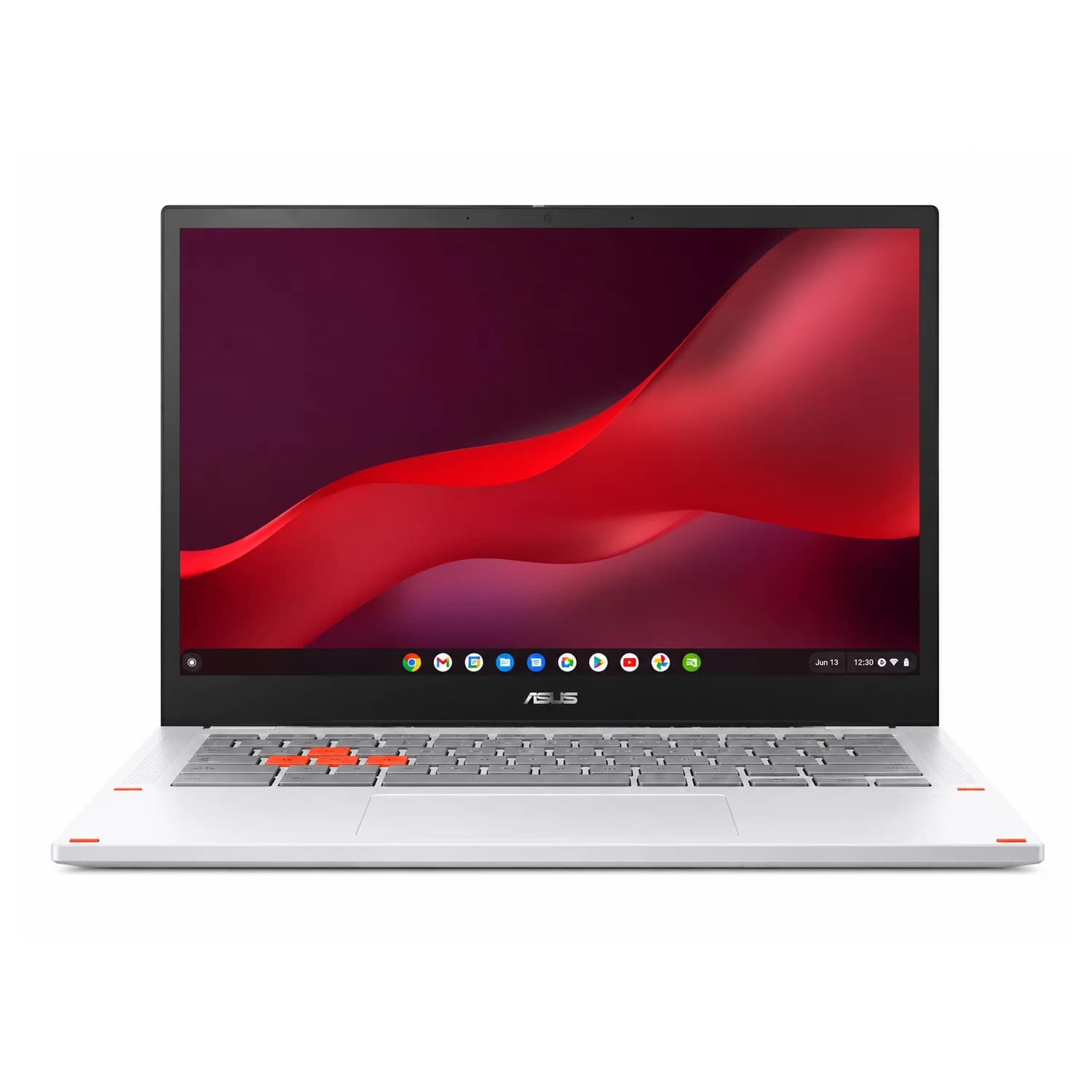 ASUS Notebook Asus Chromebook Vibe Intel Core i5-1235U 8GB RAM 256GB SSD Tela 14" Full HD Touch ChromeOS Inglês Prata - CX3401FBA-DH586T
