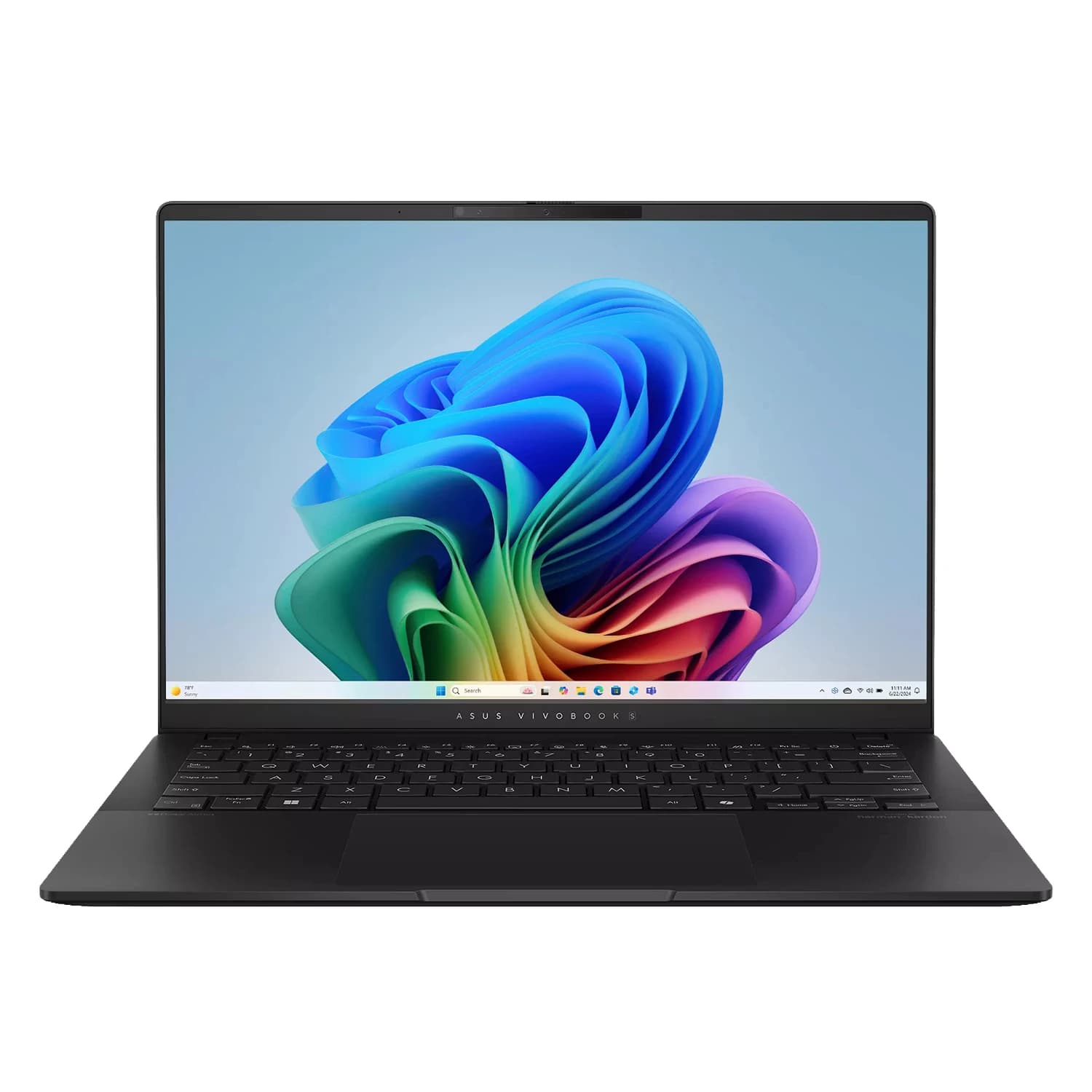 ASUS Notebook Asus Vivobook S 14 Intel Core Ultra 7-258V 32GB RAM 1TB SSD Tela 14" WUXGA Windows 11 Inglês Cinza - S5406SA-WH79