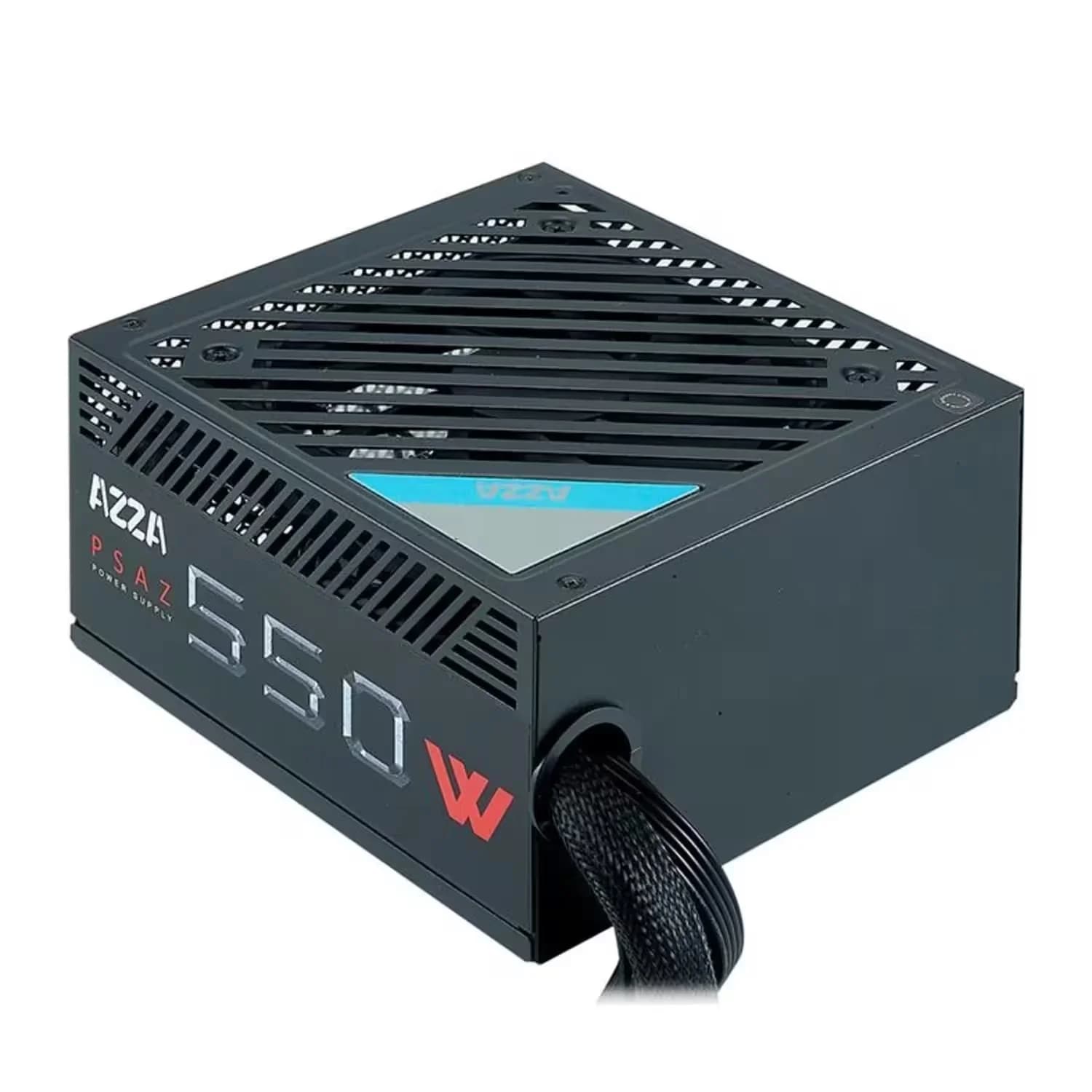 Azza Fonte Azza PSAZ-550W ATX 550W 80 Plus Bronze - Preto