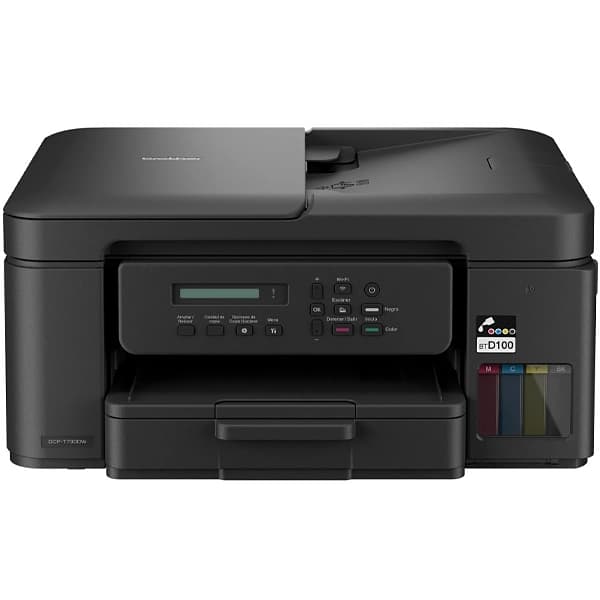 Brother Impressora Multifuncional Brother DCP-T730DW com Wi-Fi 220 - 240 V ~ 50 60 Hz - Preta