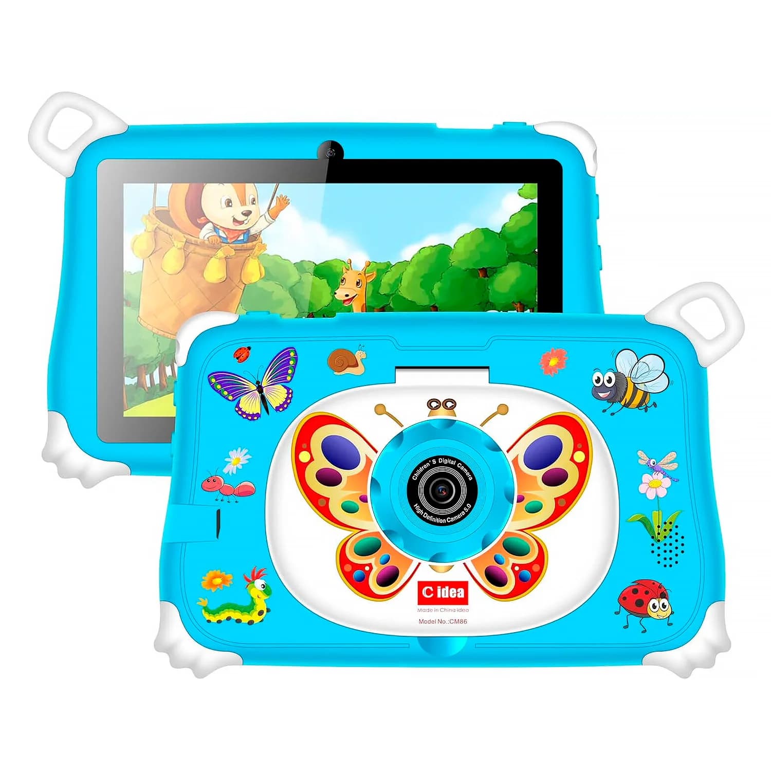 Cidea Tablet C Idea CM86 Kids Tela 7" WiFi 256GB 8GB RAM - Azul