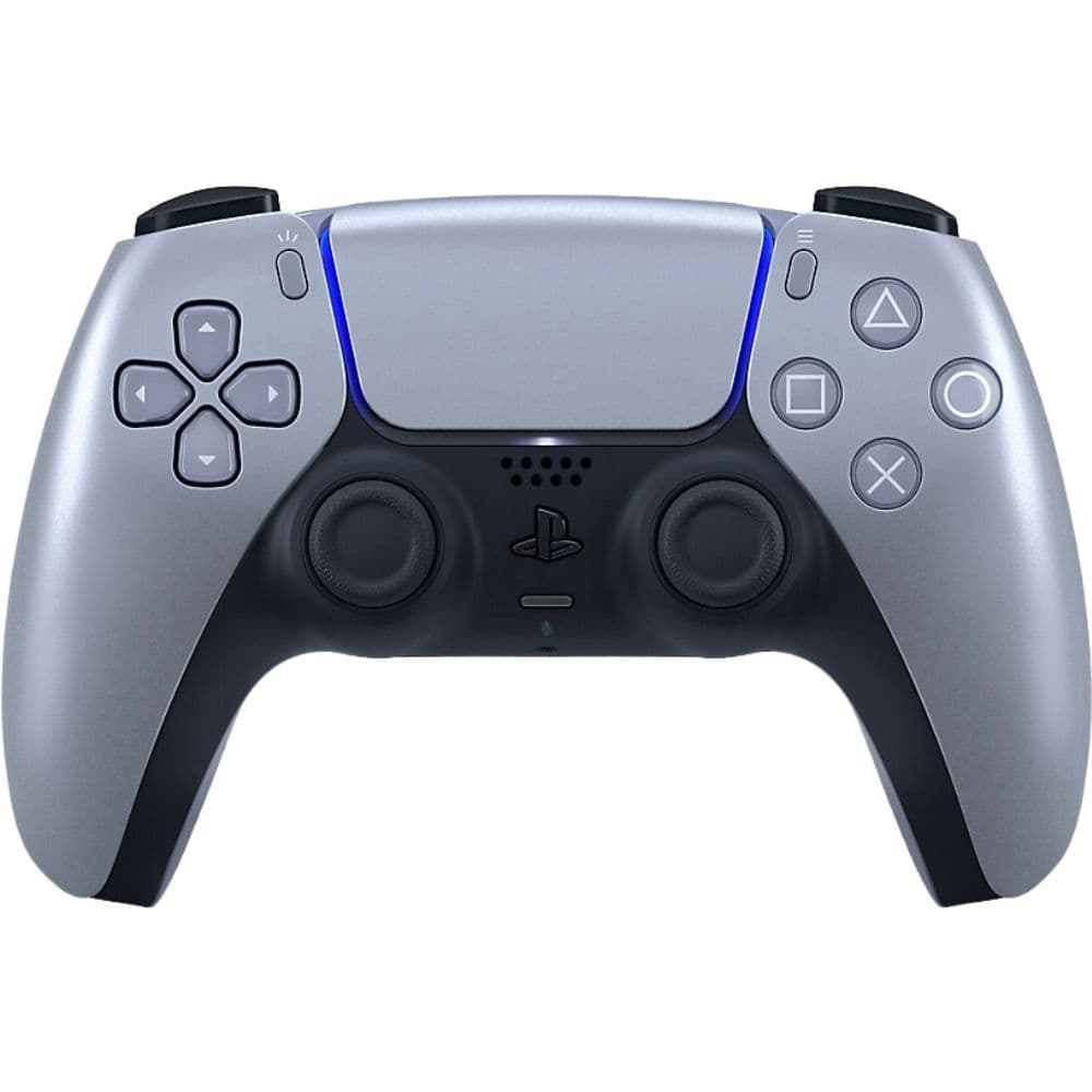 Controle Sony PlayStation 5 DualSense Wireless Sterling Silver CFI-ZCT1W - Roma Shopping - Seu Destino para Compras no Paraguai