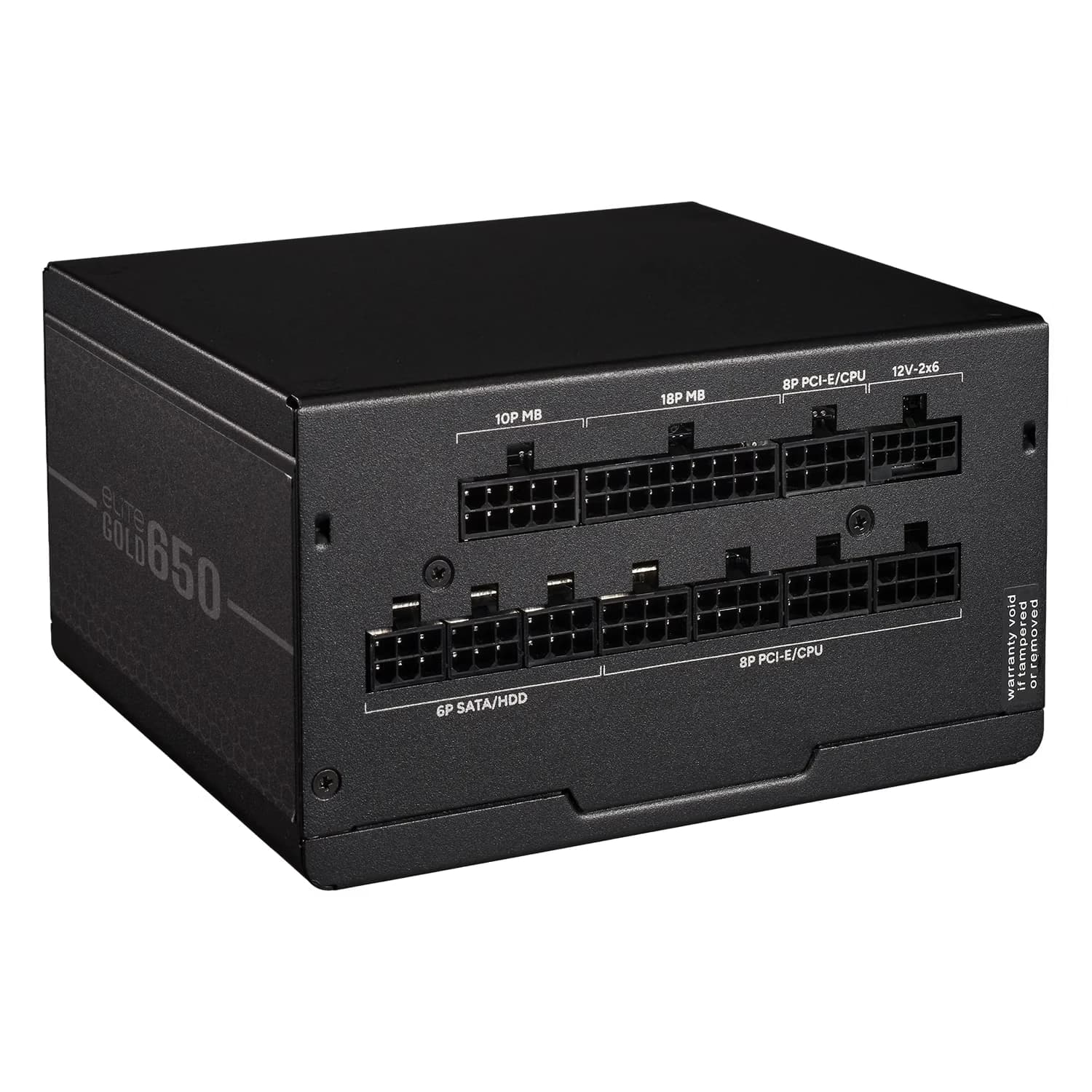 Cooler Master Fonte Cooler Master Elite MPX-6505-AFAG-BUS ATX 650W 80Plus Gold - Preto