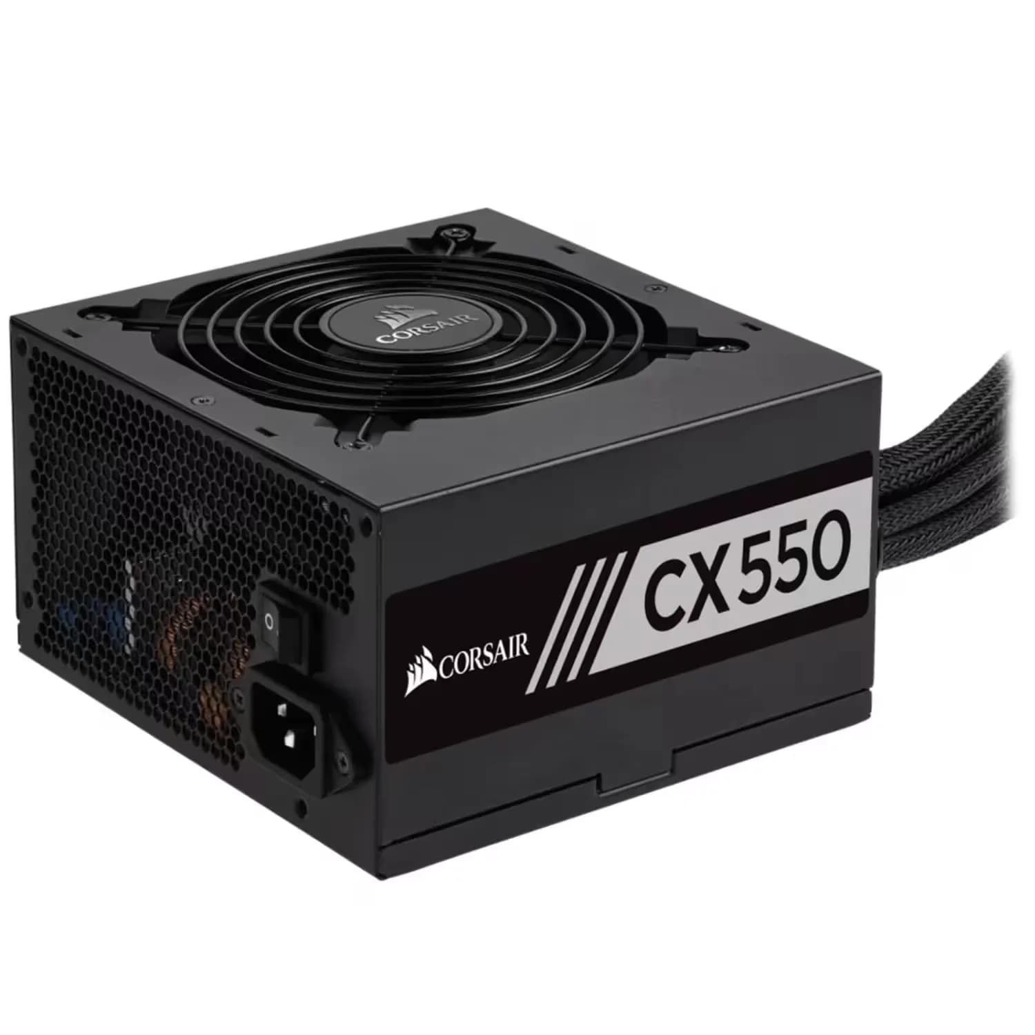 Corsair Fonte Corsair CX550 CP-9020277-NA ATX 550W 80 Plus Bronze Bivolt - Preto