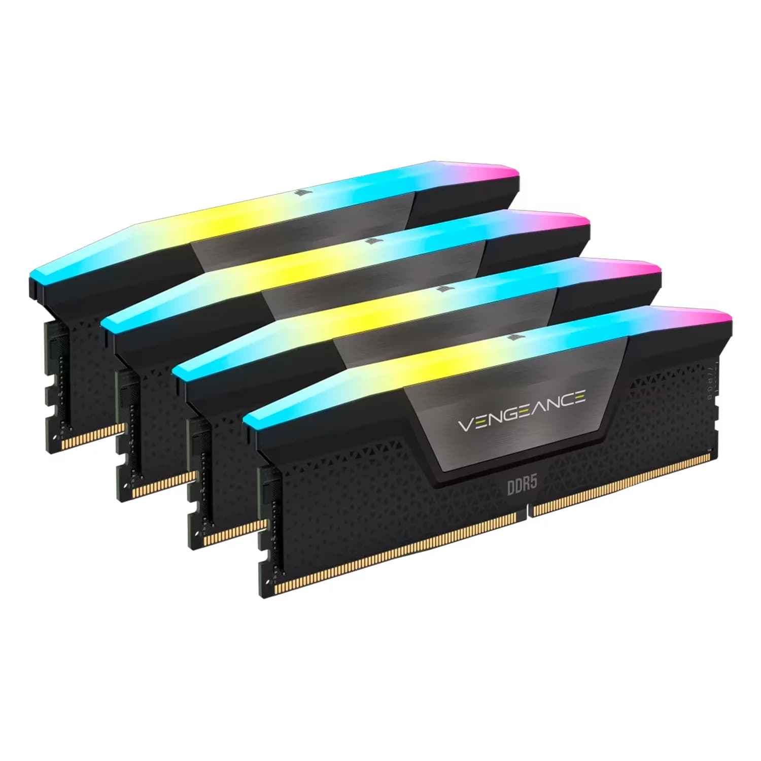 Acessório · Corsair Memória RAM Corsair Vengeance RGB 64GB (4x16GB) DDR5 6000MHz - CMH64GX5M4B6000C36