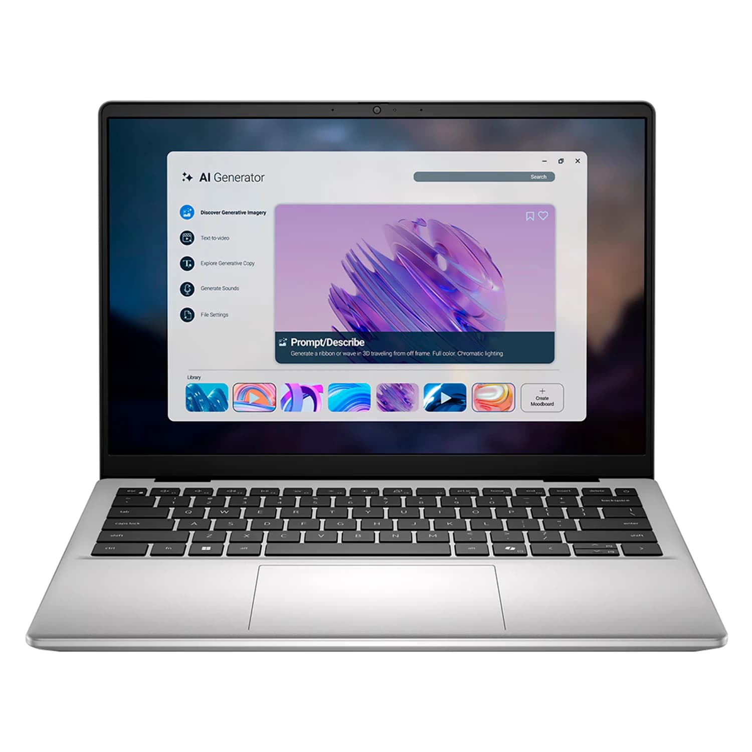 Dell Notebook Dell AMD Ryzen AI 5-330 16GB RAM 512GB SSD Tela 14" HD Windows 11 Inglês Prata - LDC14255-A179