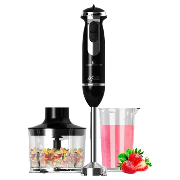 Acessório · Electrobras Mixer ElectroBras Multi EBMX-1000 1.000 watts + Processador de Alimentos 220 - 240 V ~ 50 60 Hz - Preto Prata
