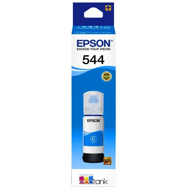 Epson Tinta Epson T544 220 C13T00N22A para Impressora EcoTank - Ciano
