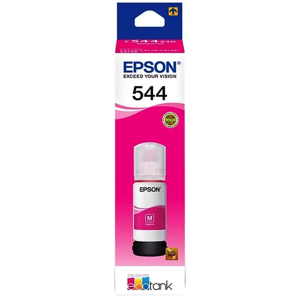 Epson Tinta Epson T544 320 C13T00N32A para Impressora EcoTank - Magenta