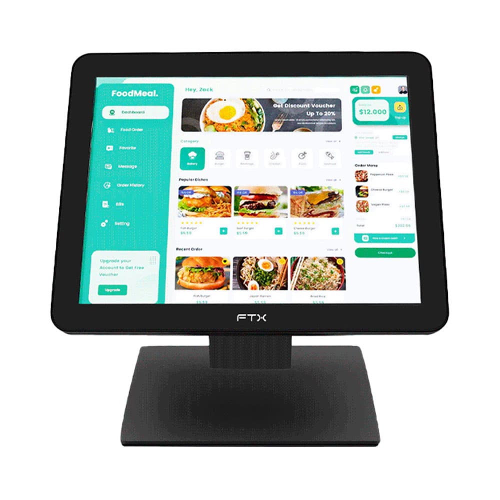 Acessório · Ftx Monitor Ftx MT15 V1 Touch Screen Bisel Preto