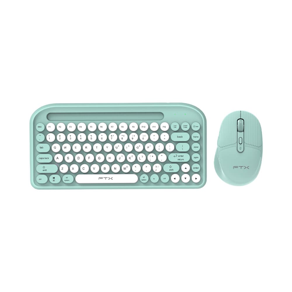 Ftx Teclado Con Mouse Ftx Ftxgk01 Wireless Green