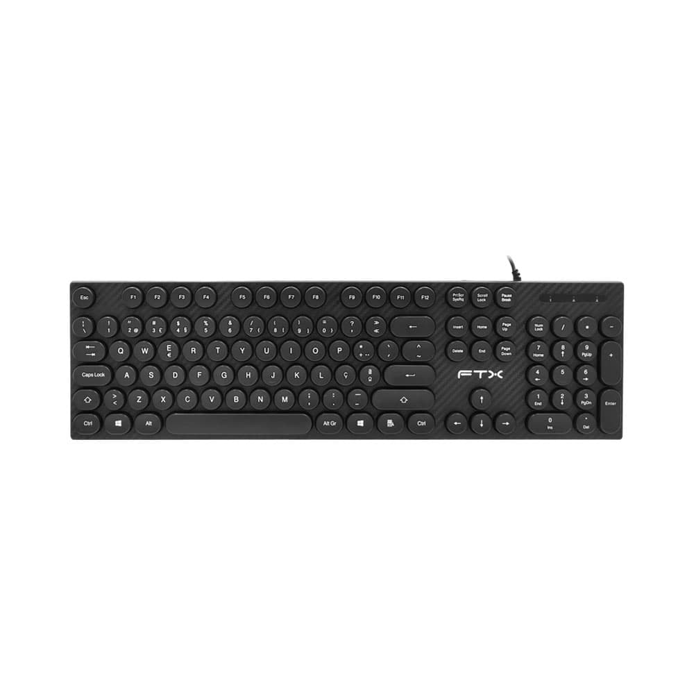 Ftx Teclado Ftx Ftxk22 Usb Negro (Portugués)