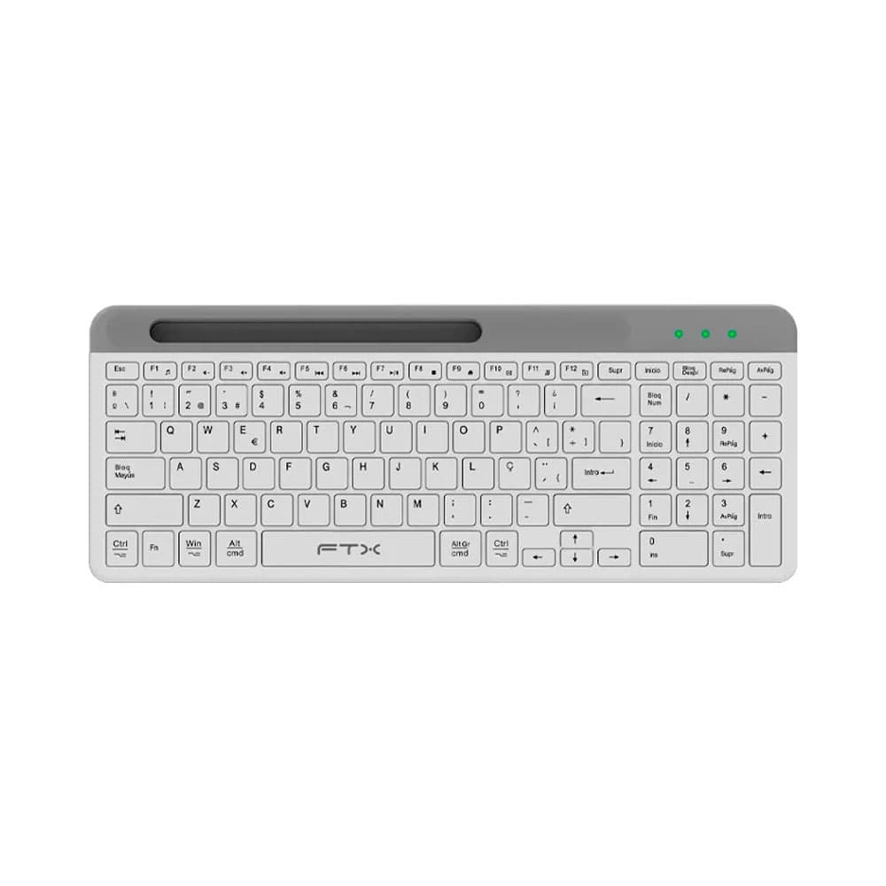 Ftx Teclado Inalámbrico Ftx Ftxb105 Bluetooth Blanco