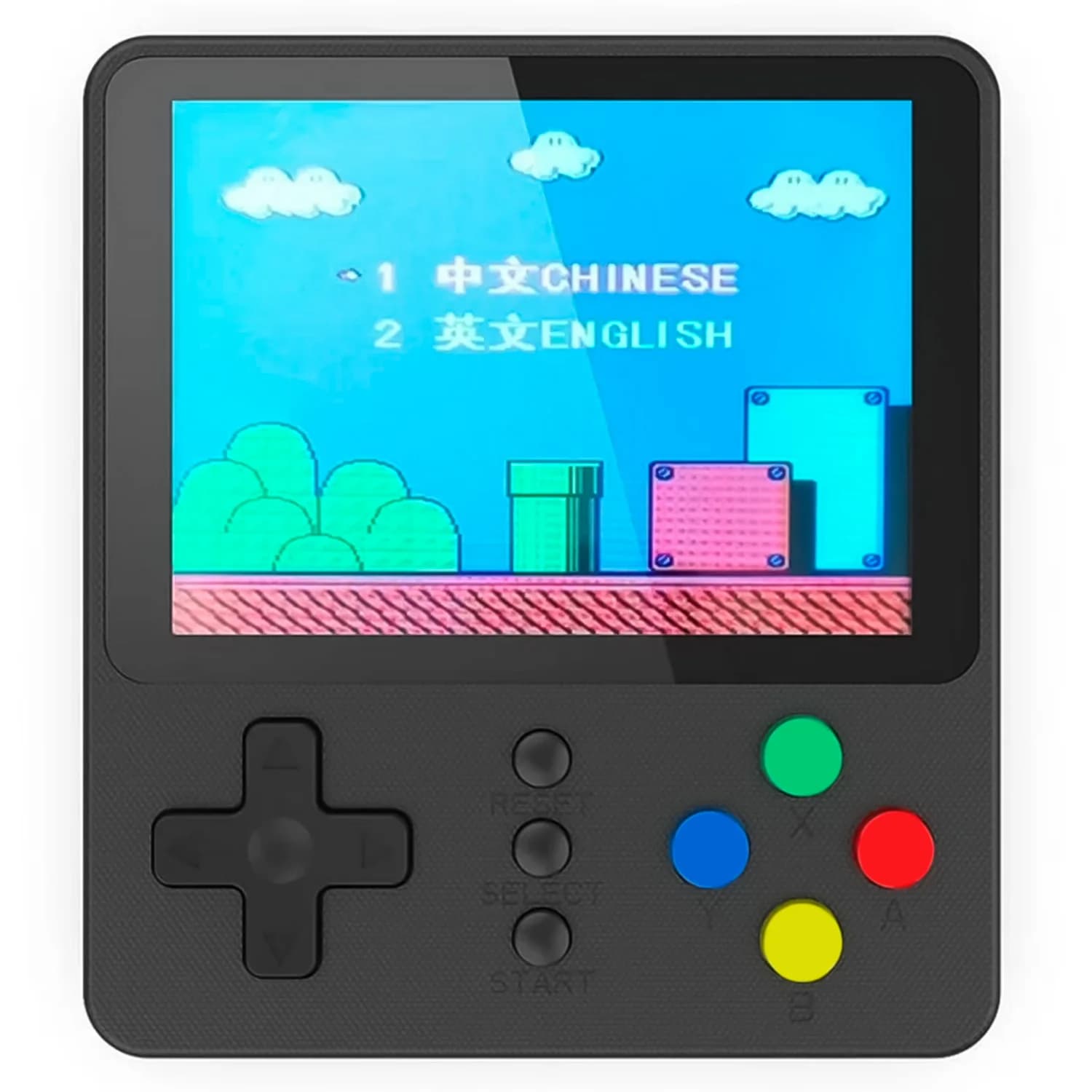 Game-Box Console Portátil Game Boy Game Box Plus K5 500 Jogos + Controle - Preto