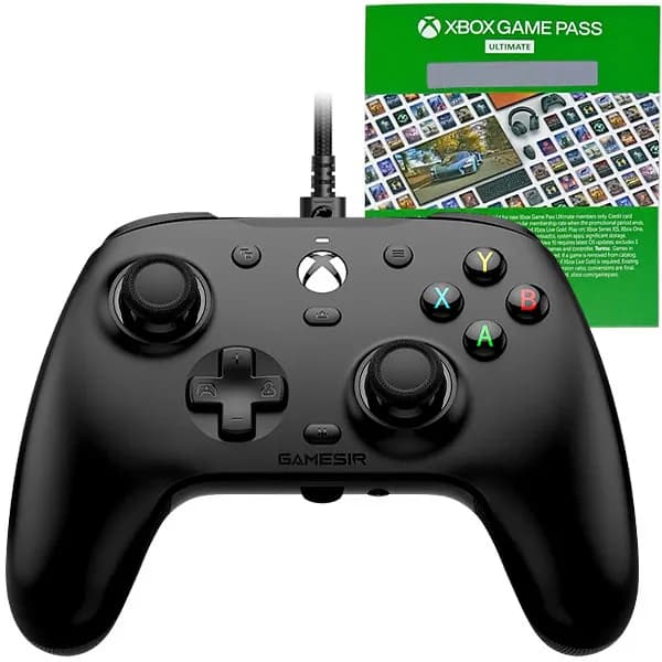 Gamesir Controle GameSir G7 HE para PC Xbox - Preto + Game Pass Ultimate
