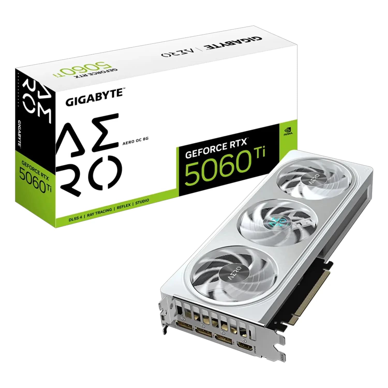 Gigabyte Placa de Vídeo Gigabyte NVIDIA GeForce RTX 5060 Ti 8GB GDDR7 - GV-N506TAERO OC-8GD