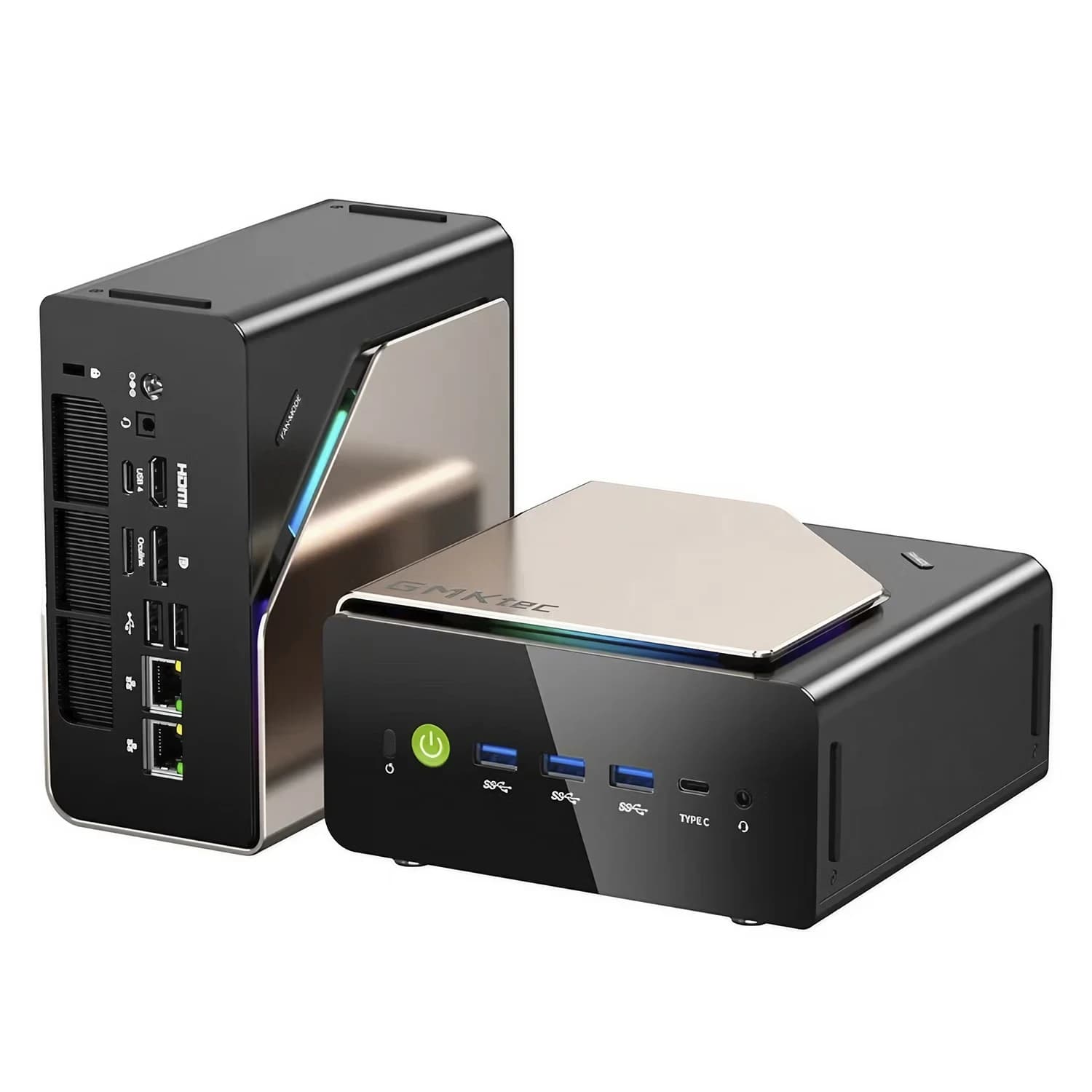 Gmktec Mini PC Gmktec Nucbox Evo T1 Intel Core Ultra 9-285H 1TB SSD 64GB RAM - Preto