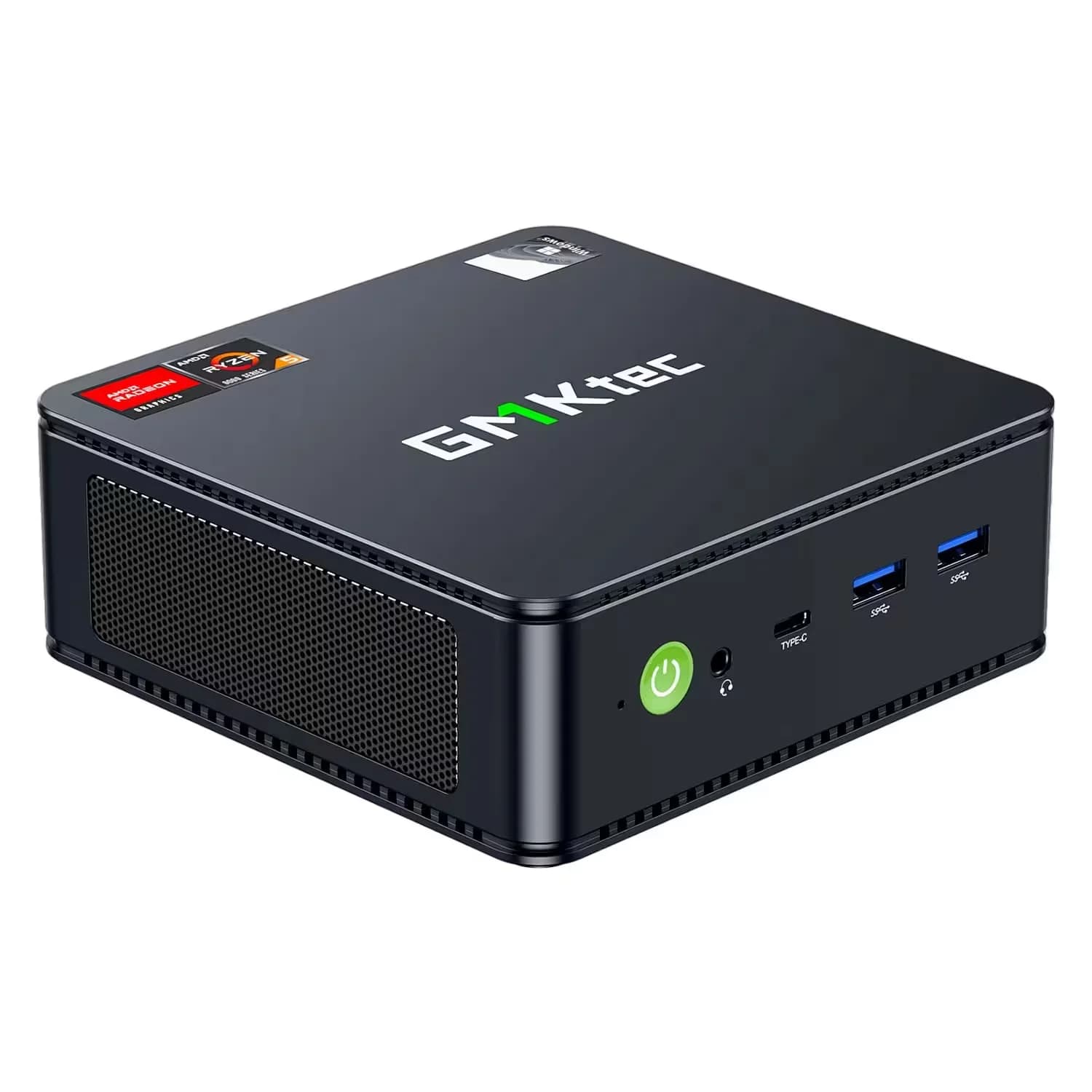 Gmktec Mini PC Gmktec Nucbox M6 AMD Ryzen 5 6600H 1TB SSD 16GB RAM - Preto