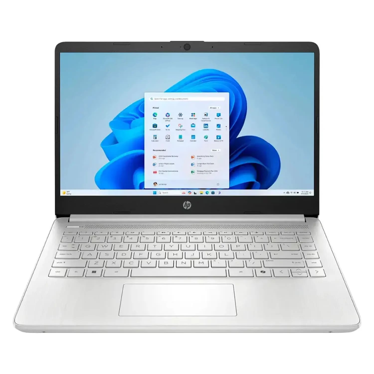 HP Notebook HP 14-DQ6011DX 14" Intel N150 128GB 4GB RAM - Prata