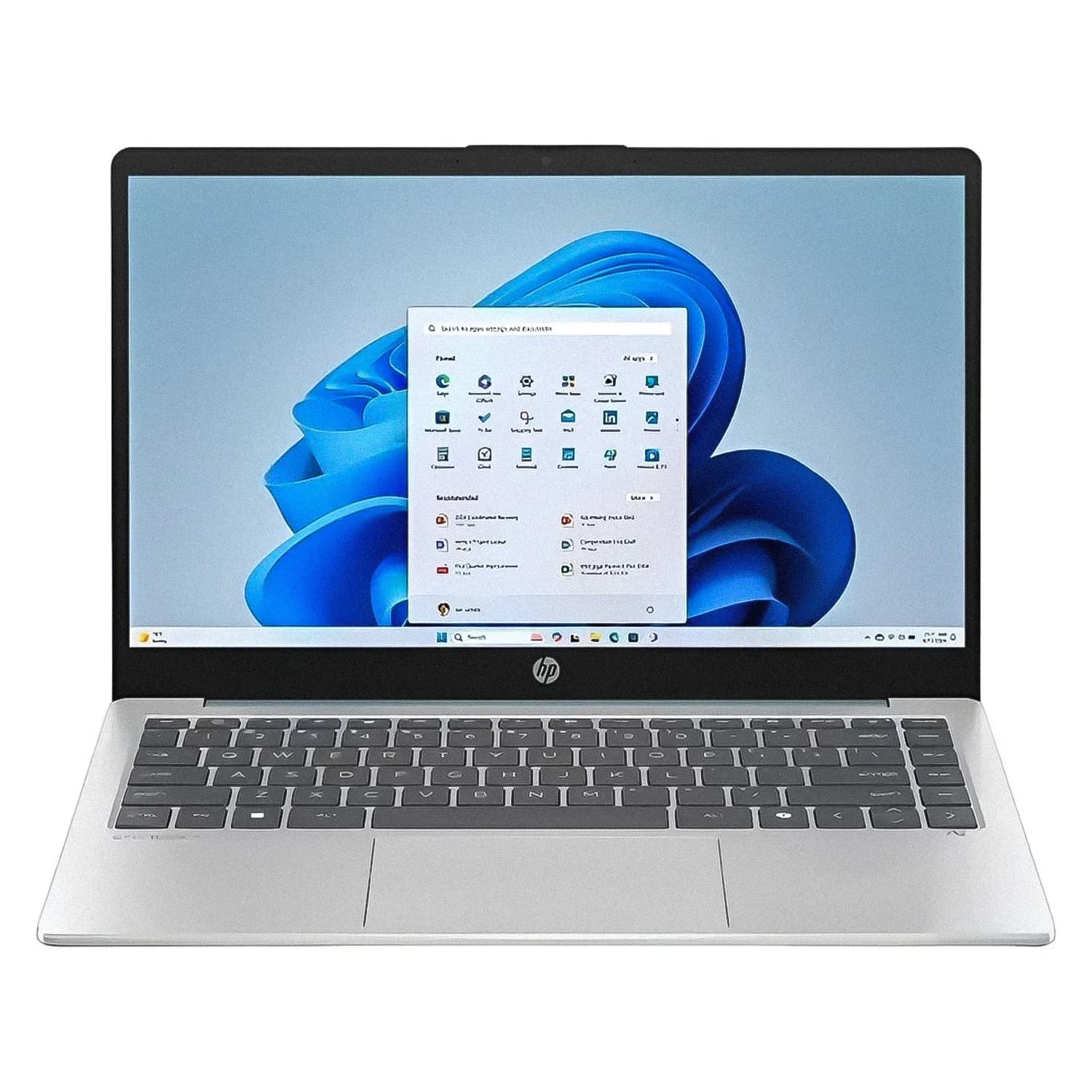 HP Notebook HP 14-EM0002WM 14" AMD Athlon Silver 7120 128GB UFS 4GB RAM - Azul