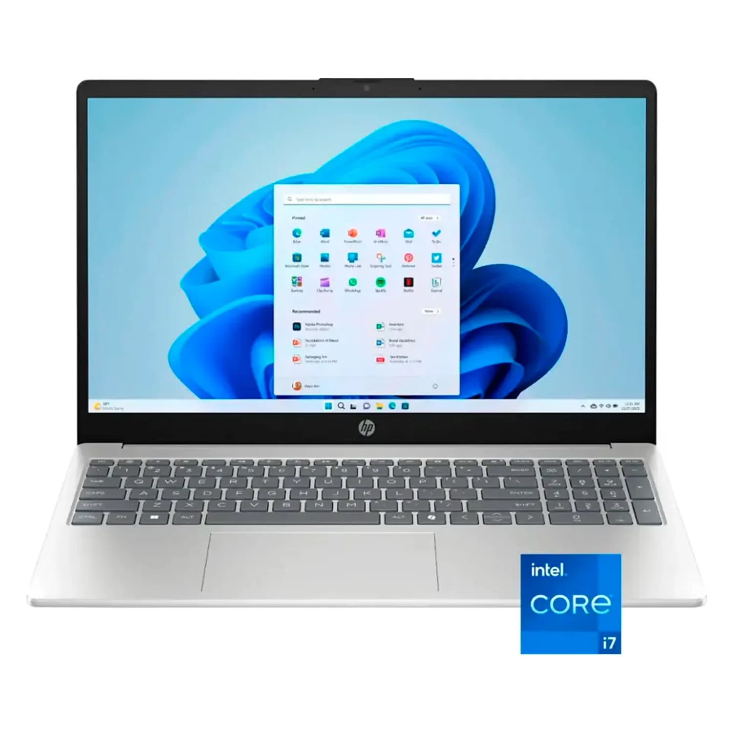 HP Notebook HP 15-FD0127DX 15.6" Intel Core i7-1355U 512GB SSD 16GB RAM - Prata