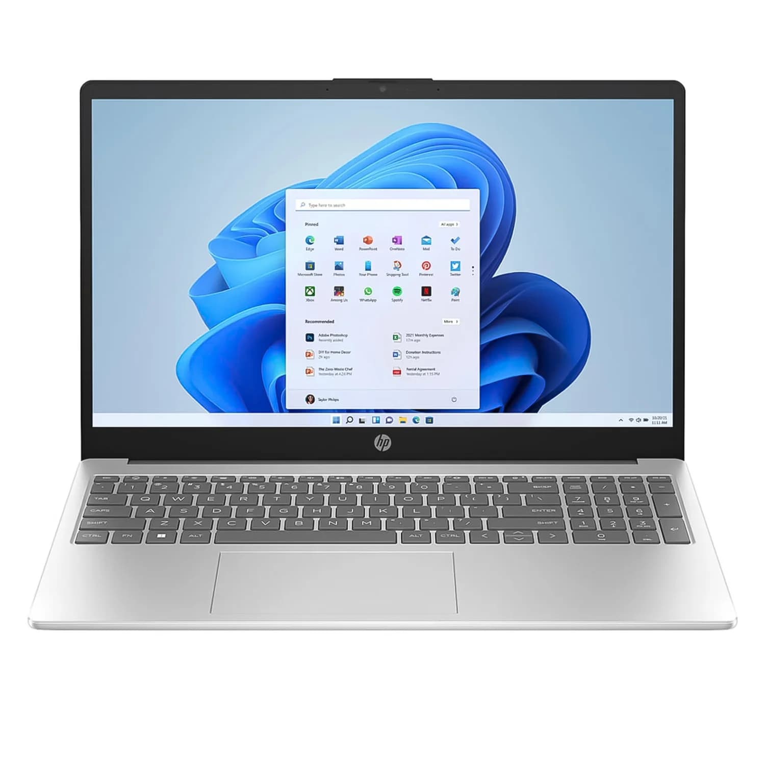 HP Notebook HP 15-FD0173WM 15.6" Intel Core i7-1255U 512GB SSD 8GB RAM - Prata