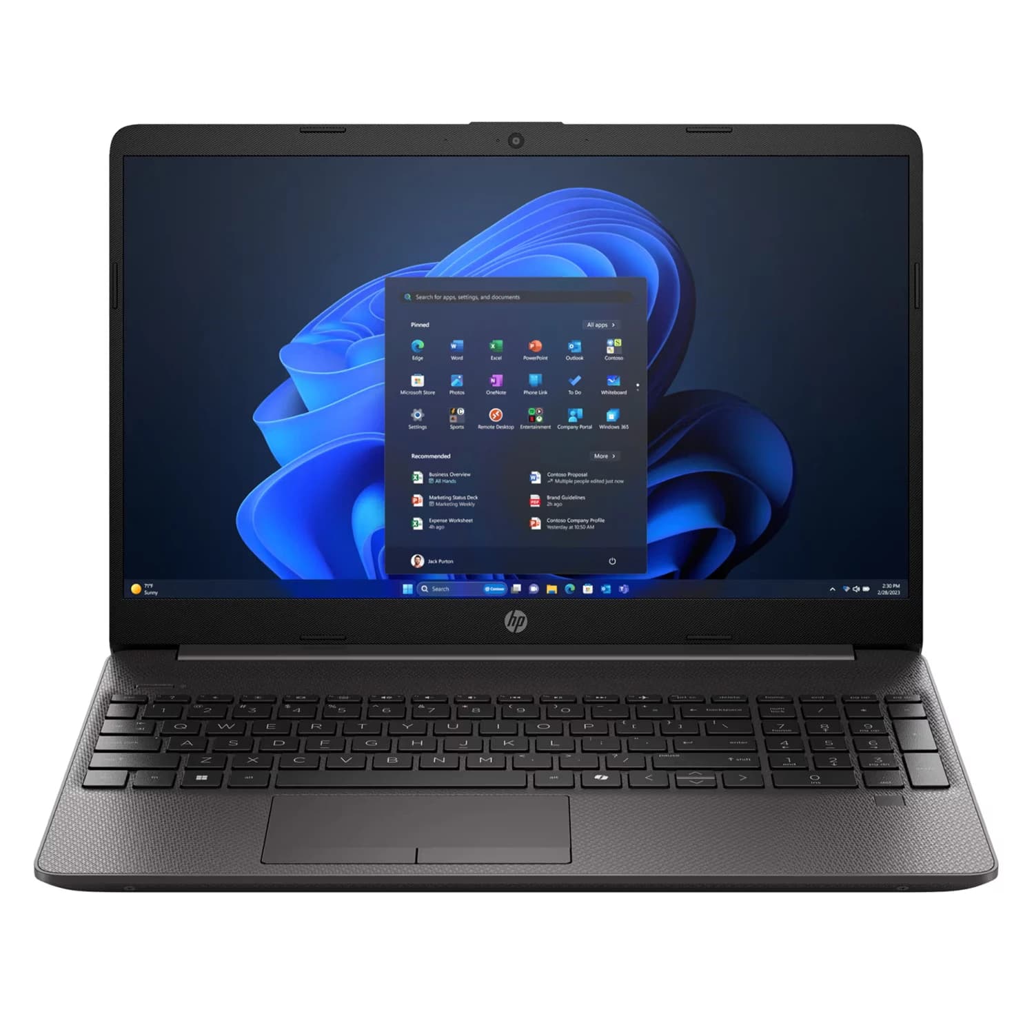 HP Notebook HP 250RT G9 Intel N150 8GB RAM 256GB SSD Tela 15.6" HD Windows FreeDOS Espanhol Cinza - BZ3K5AT