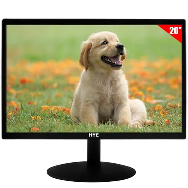 Acessório · Hye Monitor HYE HY20WFNC de 20" HD 16:10 60Hz 5 ms com HDMI e VGA