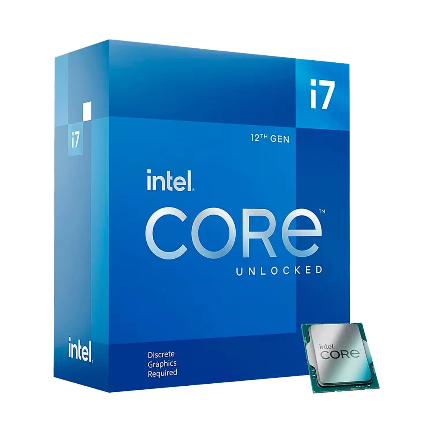 Acessório · Intel Processador Intel Core i7-12700KF Socket LGA 1700 12 Core 20 Threads 3.8GHz e 5.0GHz Turbo Cache 25MB