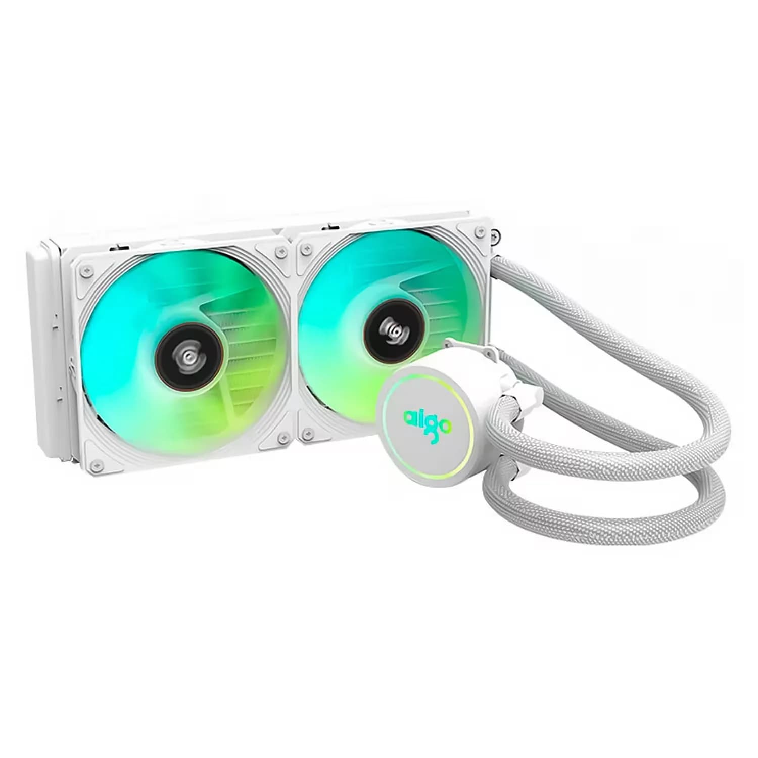 Acessório · Intel Water Cooler para Processador Aigo AC 240 RGB - Branco