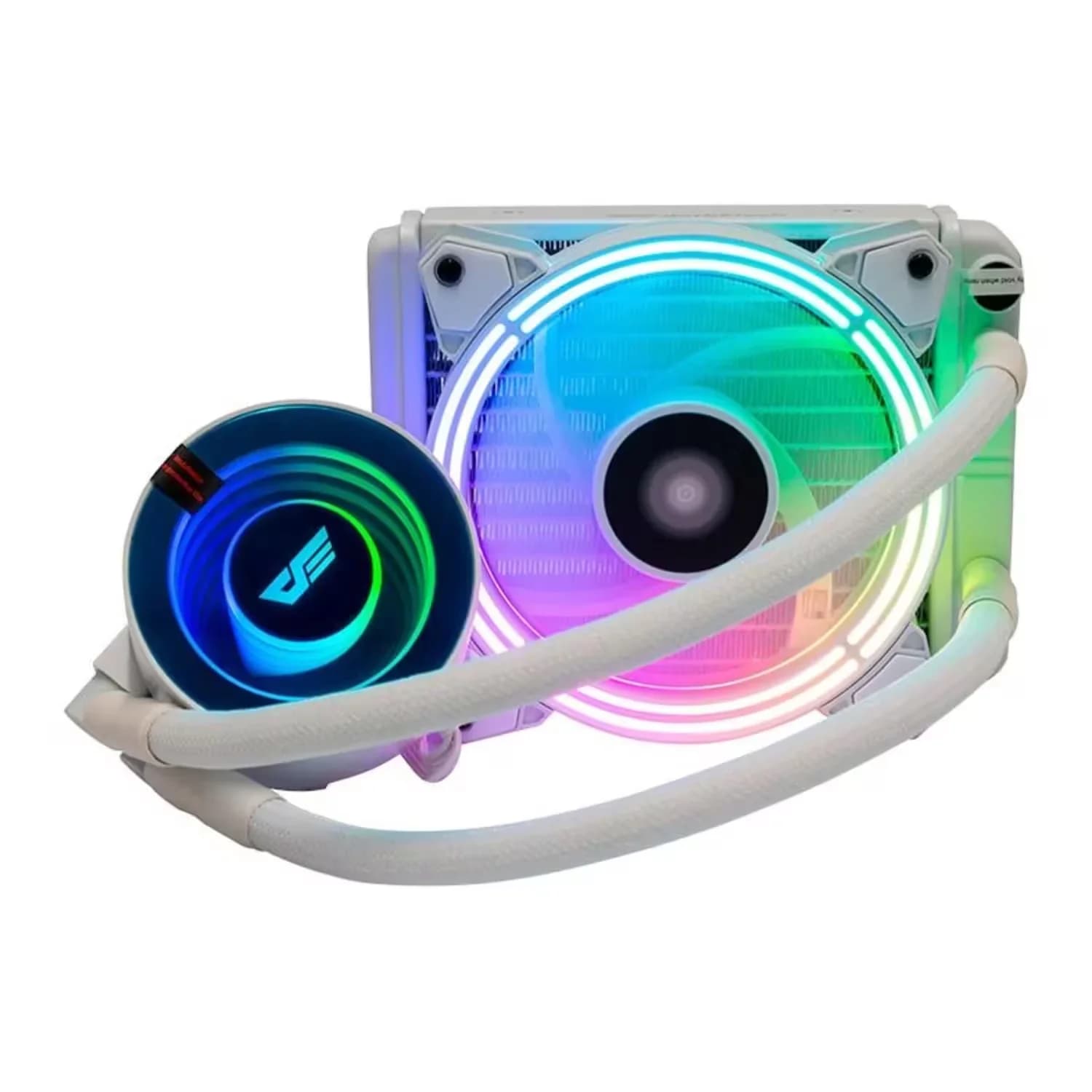 Acessório · Intel Water Cooler para Processador Aigo darkFlash Symphony TR 120 RGB - Branco